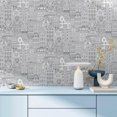 thumbnail image 4 of Gray Building Embossed Wallpaper, Apartment Home Wallcovering Roll: 41.7”W x 614”H- 177.80 sq ft, 4 of 6
