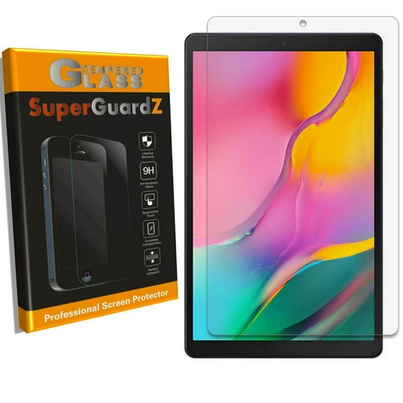 For Samsung Galaxy Tab A 10.1 (2019) - SuperGuardZ Tempered Glass Screen Protector, 9H, Anti-Scratch, Anti-Bubble, Anti-Fingerprint