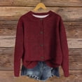 thumbnail image 2 of Plebaso Cardigan Sweater for Women Button down Casual Knit Jacket Long Sleeve Womens Open Front Outerwear, 2 of 4