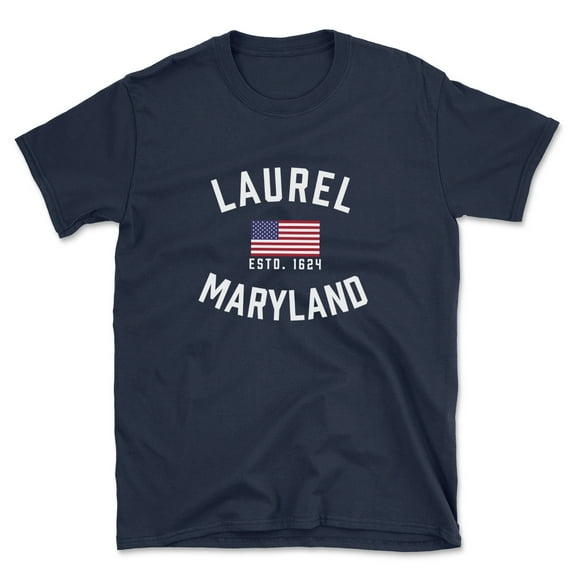 Laurel Maryland Patriot Men's Cotton T-Shirt