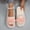 White, variant on JUSLIO Women Slippers Fuzzy Slippers Soft Sole Bow House Shoes Slip On Winter Warm Slippers