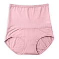 thumbnail image 3 of Gibobby cintura alta levantamiento glúteos bragas cuerpo Bragas moldeadoras de cintura alta para mujer (Rosa, L), 3 of 5
