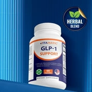 Vitamatic GLP-1 Support Supplement for Men & Women, Made with Akkermansia, Probiotics, Prebiotic, Berberine, 2 Pack, 60 Capsules