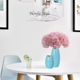 thumbnail image 4 of Artificial Flowers Large Silk Hydrangea Heads with Stems 90 Petals Fake Flowers for Wedding Home Party Shop Baby Shower Decor Pack of 6 (White), 4 of 5