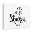 thumbnail image 5 of Scripture Walls Psalm 16:8 Not Be Shaken Bible Verse Canvas Christian Wall Art Ready to Hang Unframed, 5 of 16