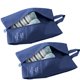 thumbnail image 2 of Bolsa de almacenamiento de zapatos de viaje de 2 piezas, bolsa de zapatos plegable impermeable, bolsa de zapatos portátil de gran capacidad, 2 of 8