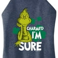 thumbnail image 3 of The Grinch - Charmed I'm Sure - Juniors High Neck Tank Top, 3 of 5