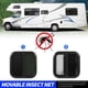 thumbnail image 3 of Aramox RV  600x600mm RV Ventanas Redondeadas Ventana Corrediza de aleación de Aluminio Negro para Caravana Trailer RV ANGGREK Otros, 3 of 8