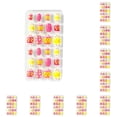 thumbnail image 2 of Guardurnaity 1 Juego de uñas para niños de longitud media prensa mate en envolturas de Color sólido calcomanías de arte suministros de salón Veintitrés 10Conjunto, 2 of 6