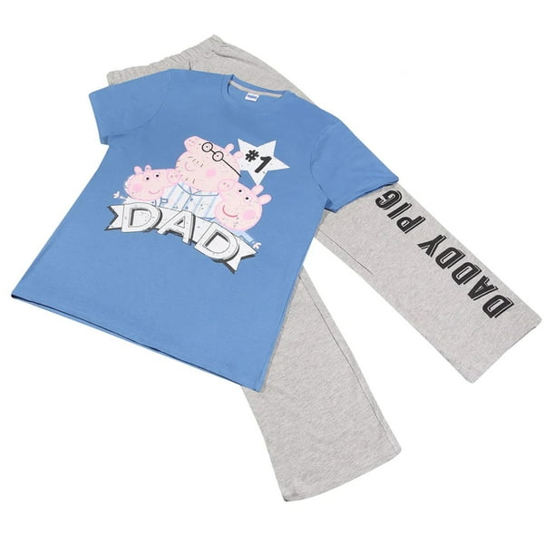 Mens daddy pig 2025 pyjamas