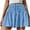 Light Blue, variant on biudgviw Summer Shorts for Women Boho Smocked High Waisted Culottes Flowy Shorts Trendy Ruffle Summer Beach Vacation Shorts