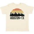 thumbnail image 3 of Inktastic Houston Texas Skyline Retro Boys or Girls Toddler T-Shirt, 3 of 5