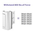 thumbnail image 2 of facefd Serrure de Sécurité pour Porte d'Intérieur en Alliage d'Aluminium Robuste Accessoires de Meubles, 2 of 9