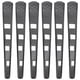 thumbnail image 4 of 6 uds pinza de pelo profesional de pico de pato portátil peluquería DIY Clips de sección herramienta de peinado blanco, 4 of 12