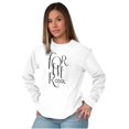 thumbnail image 5 of Forever Trendy Optimistic Cool Women's Long Sleeve T Shirt Brisco Brands S, 5 of 5
