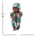 thumbnail image 5 of Adorable Poupée Bébé Peau Noire 30cm/10 Pouces - Poupée Reborn Parfaitement Mignonne et Réaliste!, 5 of 5