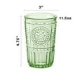 thumbnail image 3 of Bormioli Rocco 387595GRS021524 Romantic Tumbler, Set of 4, 10.25 oz, Pastel Green, 3 of 19