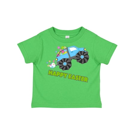 

Inktastic Happy Easter Monster Truck Boys or Girls Toddler T-Shirt