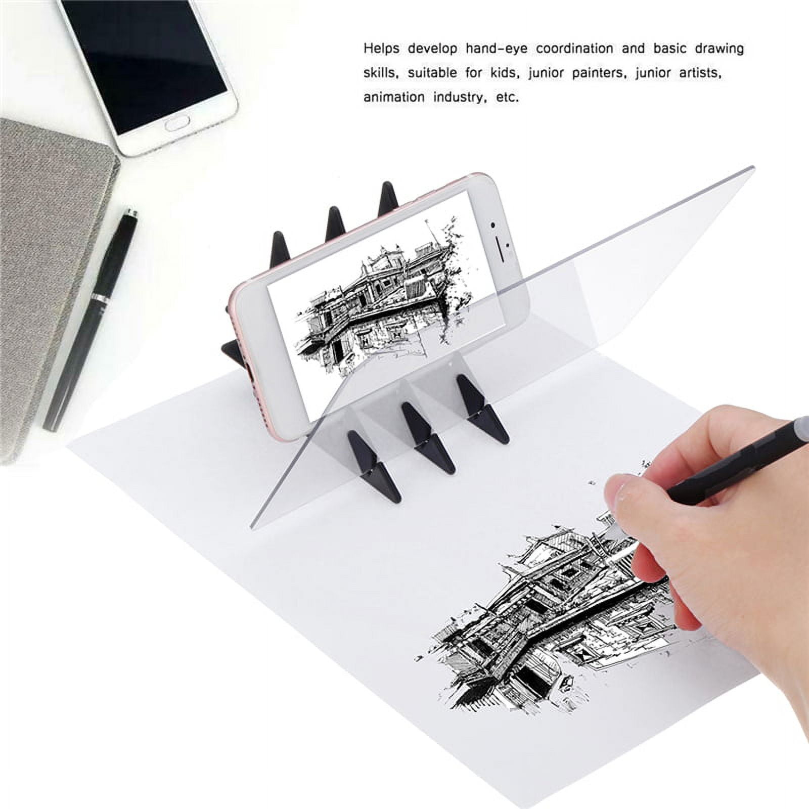 East Buy Optical Drawing Board - Portable Tracing and Sketch Projector Sketching Painting Tool, Tool for Kids Adults Beginners Artists