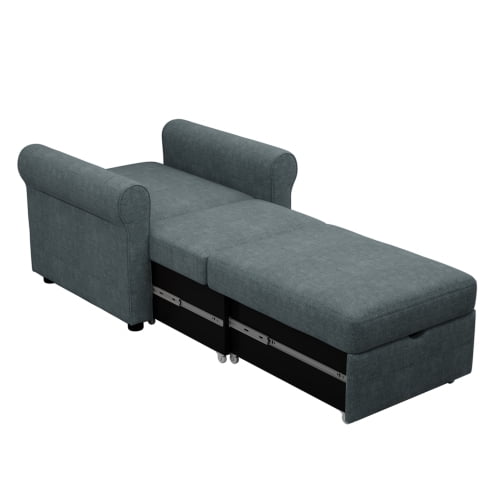 Dropship Sofa Bed Chair 2-in-1 Convertible Chair Bed, Lounger