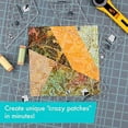 thumbnail image 4 of Milue Crazy Quilt 5 Stencil Kit Sewing Template Ruler Crazy Templates Quilt Ruler Set, 4 of 11