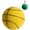 Wired Yellow Ball, variant on Silent Basketball and Hoop Set, 2 Counts/Set Including 1 Count Indoor Silent Basketball and 1 Count Basketball Hoop, Foam Basketball Indoor, Soft Basketball Indoor