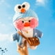 thumbnail image 5 of Juguete de peluche de pato rosa, juguete de peluche suave, regalos para niños, niñas y niños, 5 of 5