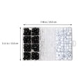 thumbnail image 3 of 240 Pcs Perles de Cheveux Transparentes Perles de Dreadlocks Pinces à Cheveux Accessoires de Cheveux, 3 of 7