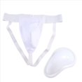 thumbnail image 2 of 4X Protector de Coquilla Hombre, Boxeo Kickboxing Muay Coquilla, Ventilado Ajustable, Entrenamiento de Lucha Karate L, 2 of 9