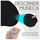 thumbnail image 4 of Tapete Ergonomico  Bloosom De Gel Antideslizante Raton Con Reposa Muñeca Negro, 4 of 5