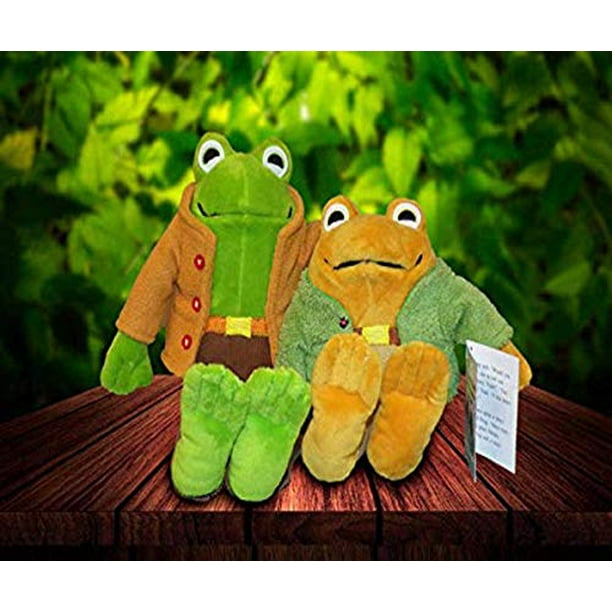 YOTTOY Classic Collection  Frog and Toad Plush Friends 