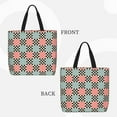thumbnail image 2 of Lukts Sacs Fourre-Tout à Imprimé Coloré à Carreaux pour Femmes, Grand Sac de Capacité Réutilisable pour Courses avec Poches Intérieures, 2 of 7