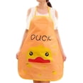 thumbnail image 2 of 2 Pieces Cute Cartoon Waterproof Apron Kitchen Restaurant Cooking Bib Aprons, 2 of 10