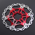 thumbnail image 4 of EeaseCA 160mm Bike Disc Brake Disc Rotor Simple Bike Disc Brake Kit for Mountain Outdoor Bike (Red), 4 of 7