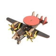 thumbnail image 3 of de modelo de avión de rompecabezas de madera 3D DIY, juguetes educativos divertidos, rompecabezas de modelo de ensamblaje, de construcción de Estilo C CUTICAT Rompecabezas de aviones, 3 of 8