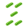 thumbnail image 2 of braveheart Silicone Cable Winder Desktop Management Clip Cable Holders Cable Organizer Good green 5Set, 2 of 6