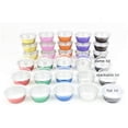 thumbnail image 3 of KitchenDance Ramequins Jetables en Aluminium 4 oz. - Options de Couleur et Couvercle - Lot de 100 (avec Couvercle Empilable, Chocolat), 3 of 6