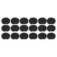 thumbnail image 2 of Gaming Replacement Button Caps, Diameter 25.3mm Joystick Replacement Caps ABS 18PCS  for Upgrading Matte Black,Frosted White,Transparent, 2 of 7