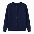 thumbnail image 2 of Gibobby Sweater Toddler Kids Girls and Boys 12 Months 2t 3t 4t Lightweight Soft Cardigan Sweater Casual Kids Winter Clothes(7-8 Years,Blue), 2 of 9