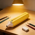 thumbnail image 4 of geerera Large Capacity Pencil Case, Giant Pencil Shaped Silicone Pen Organizer with Zipper, Fun Marker Pouch for Office & Art Supplies, 8.66x1.97 Inch, 4 of 9