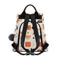 thumbnail image 2 of FORMRS Women's Travel Backpack Purse Anti-Theft Hidden Pockets Casual Shoulder Bag, Minimalist Geometric Pattern, 2 of 7