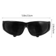 thumbnail image 3 of SHISUYAN 6 Pcs Lunettes de Soudure de Sécurité Lunettes de Protection pour Soudure, 3 of 8