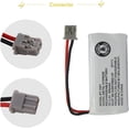 thumbnail image 3 of Pack of 4 BT1021 BBTG0798001 Battery Compatible with Uniden DECT 6.0 BT1008 BT-1021 BT1016 Cordless Phone, 3 of 7