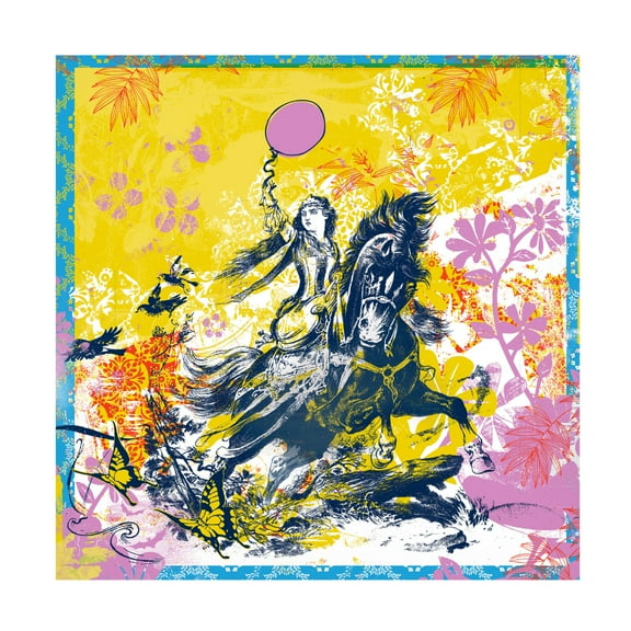 Canvas Wall Art - Teis Albers 'Congin' Wall Art for Living Room, Bedroom, or Office Décor by Trademark Fine Art - 14 x 14 Inches