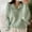 Green, variant on Sweaters for Women Open Collar Pullover Loose Cable-Stitch Knitwear Tops Fall Fashion 2023 White