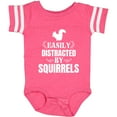 thumbnail image 3 of Inktastic Easily Distracted by Squirrels Boys or Girls Baby Bodysuit, 3 of 5
