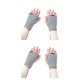 thumbnail image 2 of Cateissary Guantes de tela sin dedos para otoño, suaves, portátiles, cálidos, para mantener el calor, carga USB, calentamiento rápido, manoplas lavables Type4 NO4 Cateissary CBP192782, 2 of 5