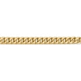 thumbnail image 4 of 14K Yellow Gold 6mm Semi-Solid Miami Cuban Chain (22 X 6) Made In South Africa bc154-22, 4 of 6