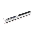 thumbnail image 3 of iScan Portable Handheld Wand Wireless Scanner A4 Size 900DPI JPG/PDF Formate LCD Display with Protecting Bag for Business Document Reciepts Books Images, 3 of 7