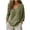 Army Green-long sleeve shirt, variant on Linen Shirts for Women Long Sleeve v Neck Tunic Tops Dressy Casual Loose Fit T-Shirt Fashion Blouses Tshirts